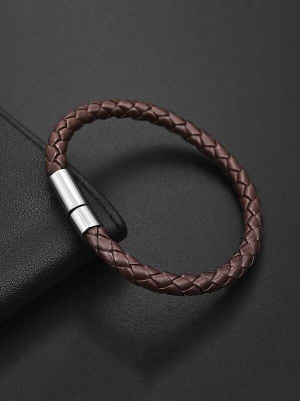 5mm Flat Leather with Slider Charm Bracelets 