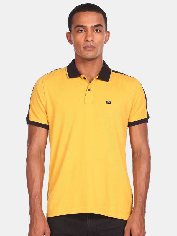 Yellow Black Tshirts Buy Yellow Black Tshirts online in India