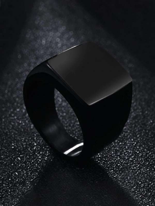 Men Black Ring Buy Men Black Ring online in India
