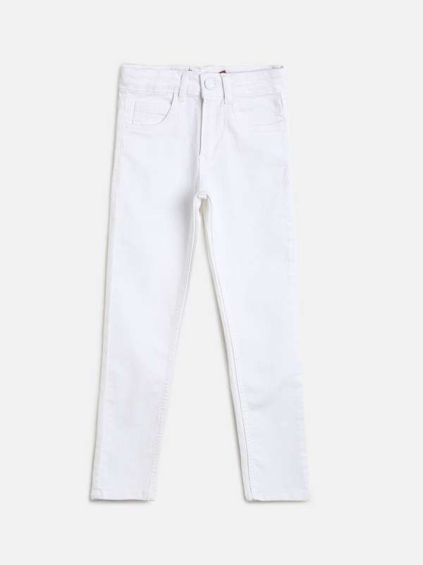 Boy School Uniform White Pant Size M And L
