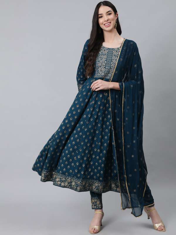 Buy Navy Blue Co-ord Sets for Women by ANUBHUTEE Online