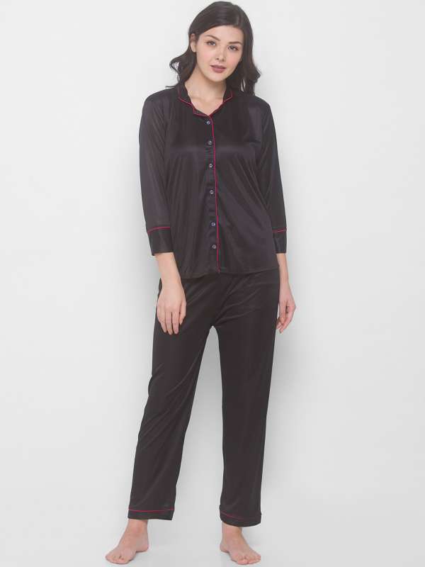Satin Women Night Suits Buy Satin Women Night Suits online in India