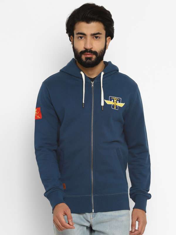 Royal Blue Sweatshirt Buy Royal Blue Sweatshirt online in India