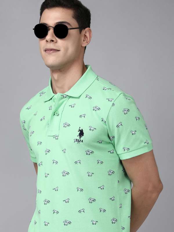 Light green polo store