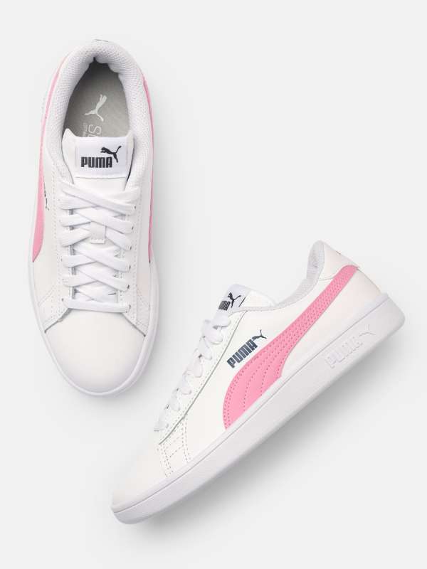 puma white sneakers