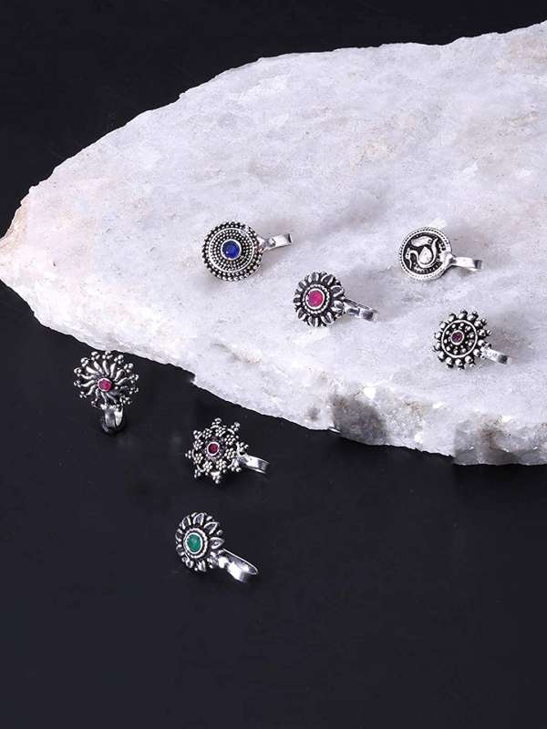 Myntra oxidized jewellery top