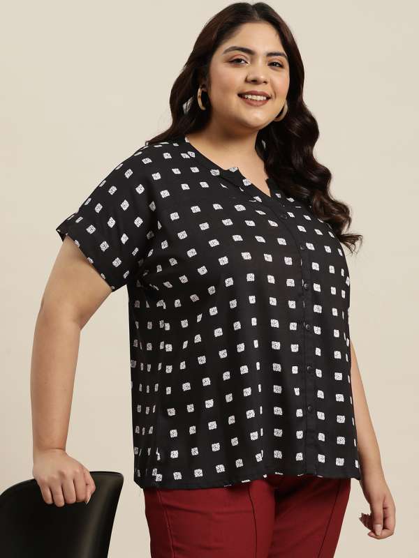 Plus Size Tops for Women Get Upto 70 Off on Myntra