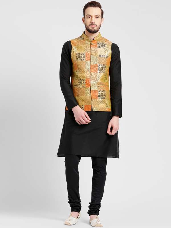 Yellow Men Kurtas Sets Suits Blazers Jackets Buy Yellow Men
