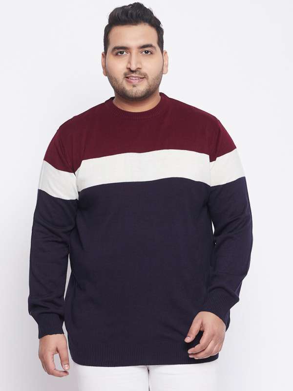 Plus Size Men Sweaters Buy Plus Size Men Sweaters online in India