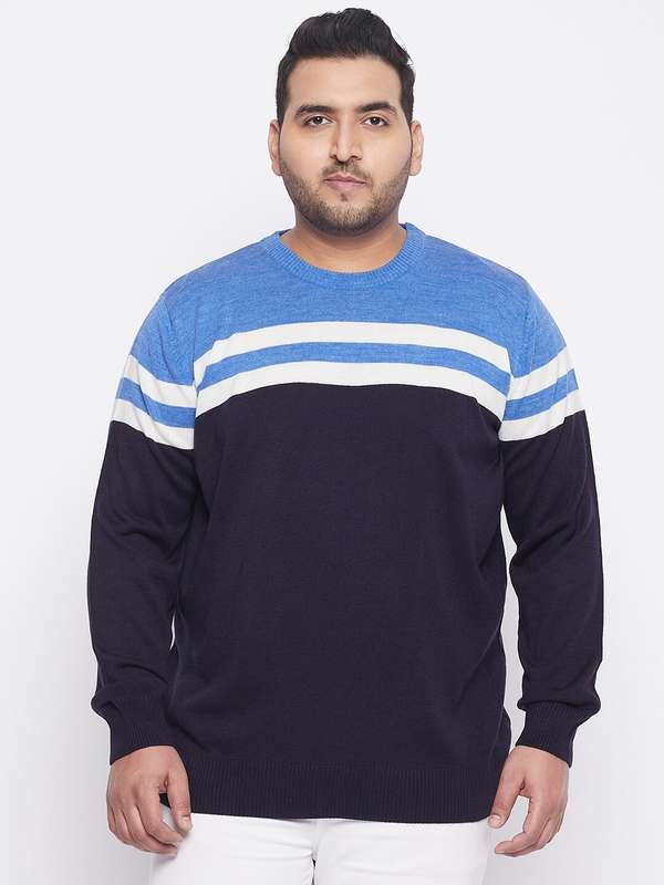 plus size sweaters men
