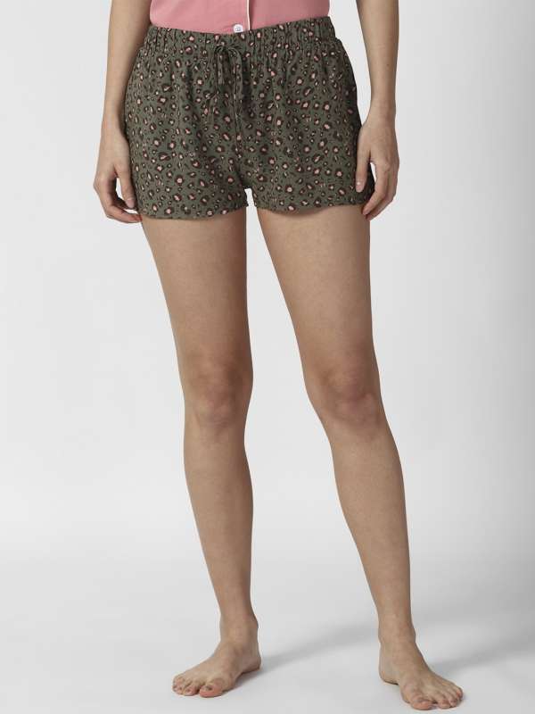 Leopard print shorts forever shop 21