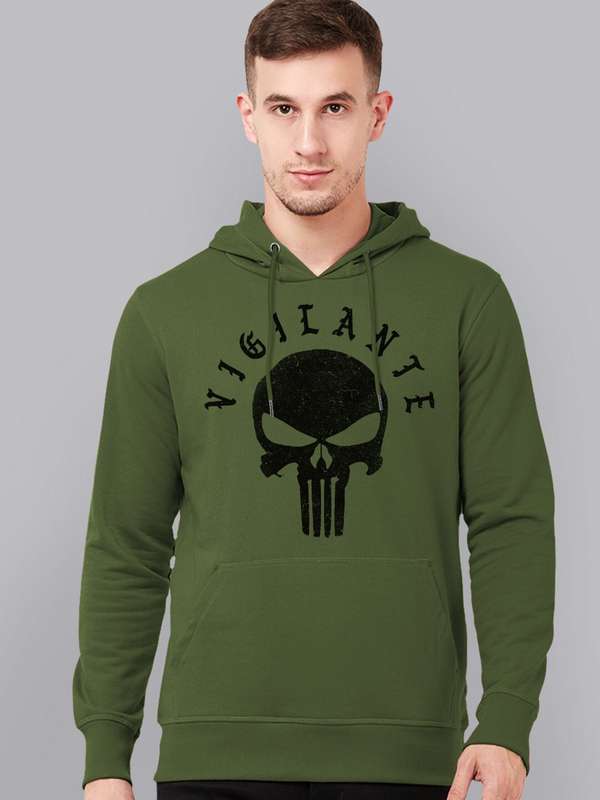punisher t shirt myntra