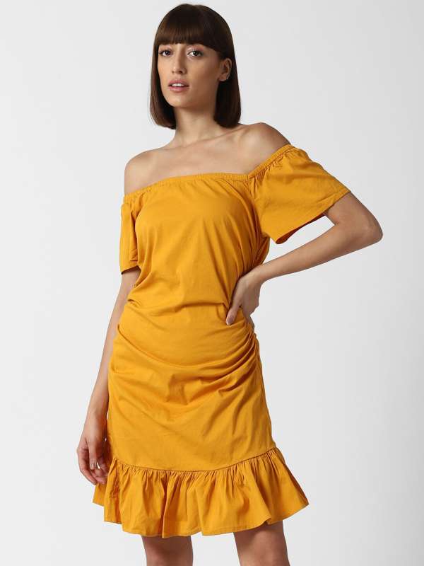 Off the shoulder dress forever deals 21