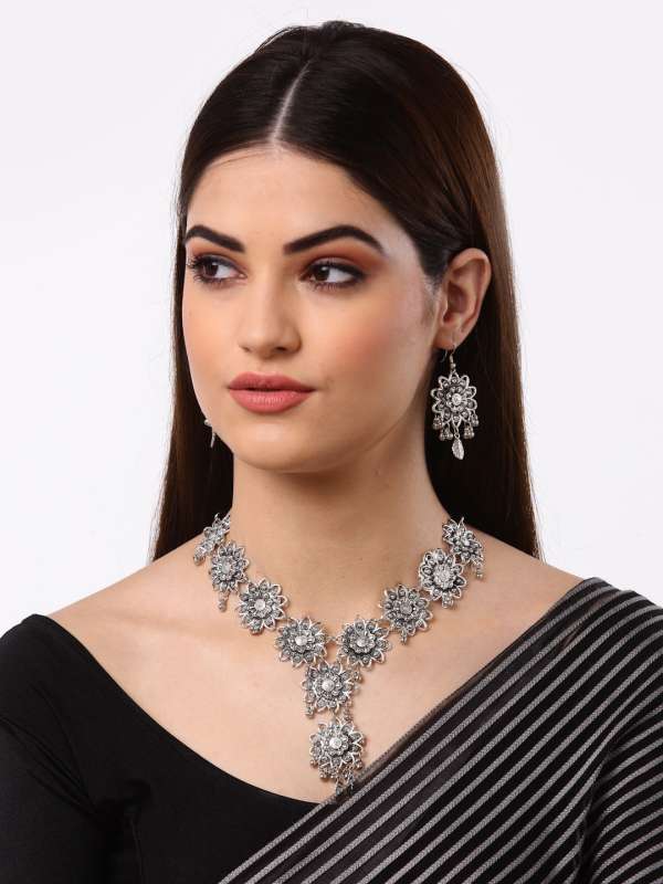 Metallic jewellery clearance