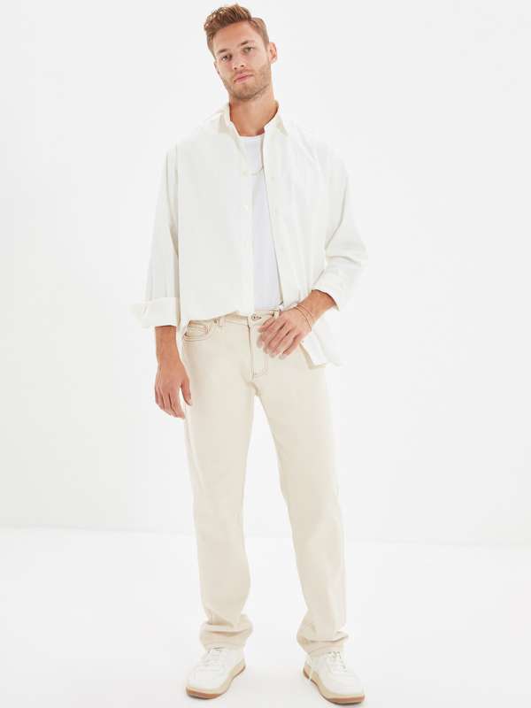 Trendyol Collection Shirt - Khaki - Relaxed