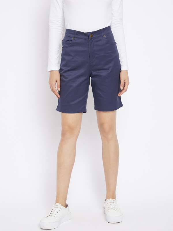 Womens long chino sale shorts
