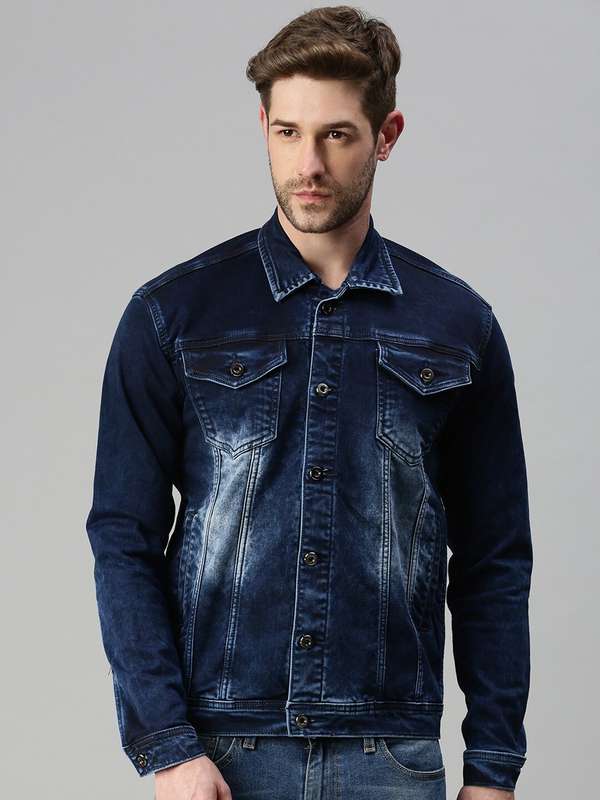 Denim Half Jacket Jackets - Buy Denim 