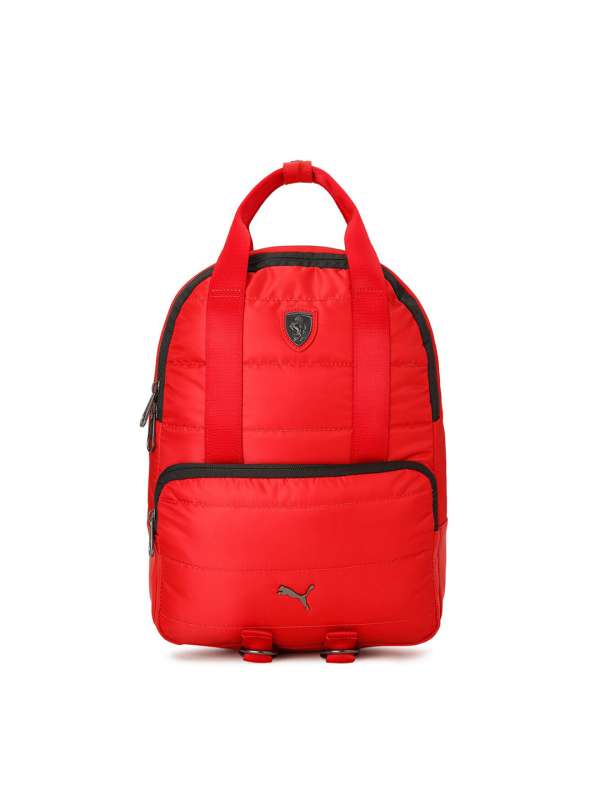 puma ferrari backpack red