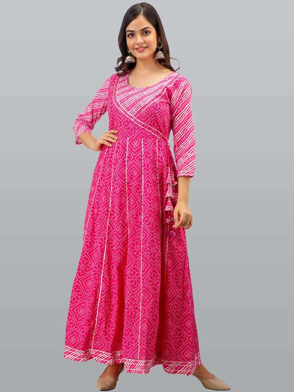 floral anarkali designs