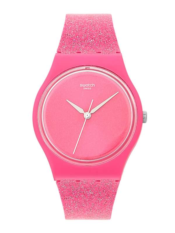 Swatch Pink Watch Buy Swatch Pink Watch online in India