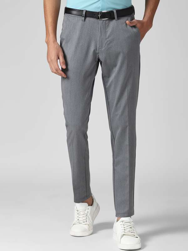 grey trousers mens