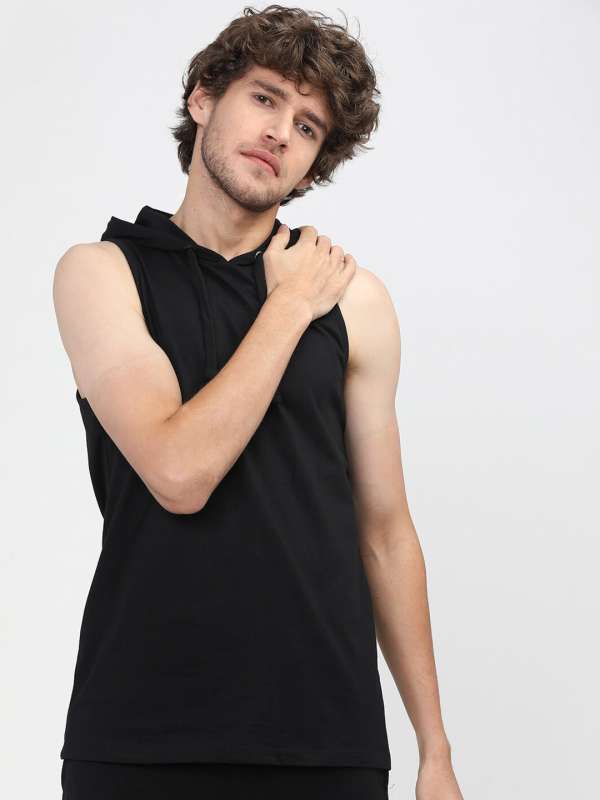 Myntra hooded 2025 t shirt