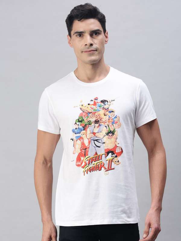Bonkers Corner Typography Men Round Neck White T-Shirt - Buy Bonkers Corner  Typography Men Round Neck White T-Shirt Online at Best Prices in India