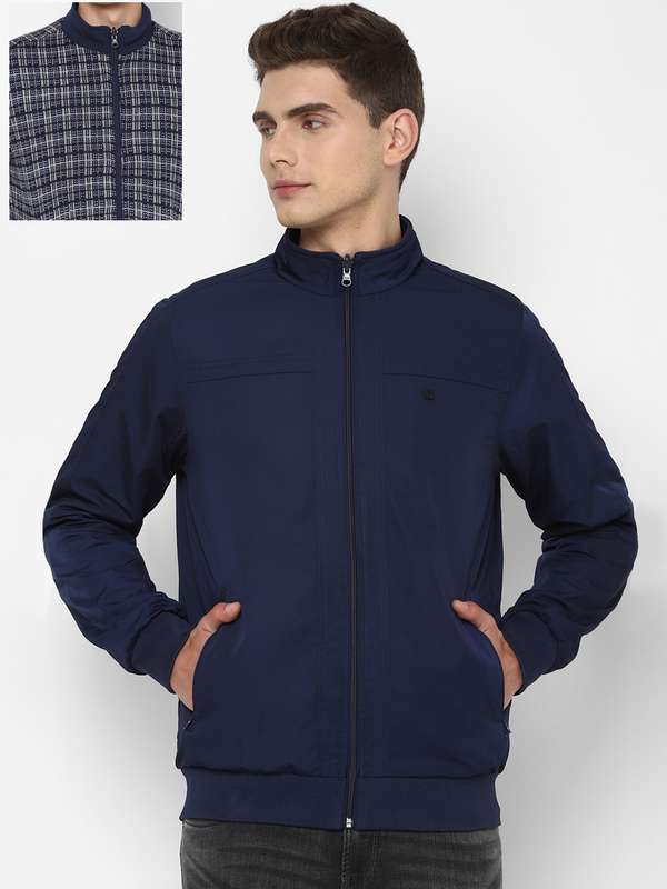 allen solly blue jacket