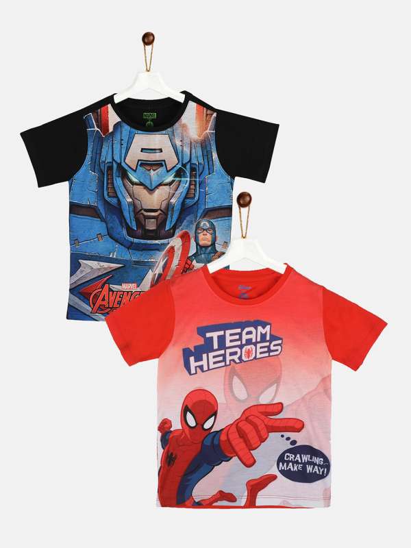 Marvel t outlet shirts myntra