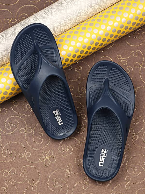Buy Brown Flip Flop & Slippers for Men by NEOZ Online | Ajio.com-gemektower.com.vn
