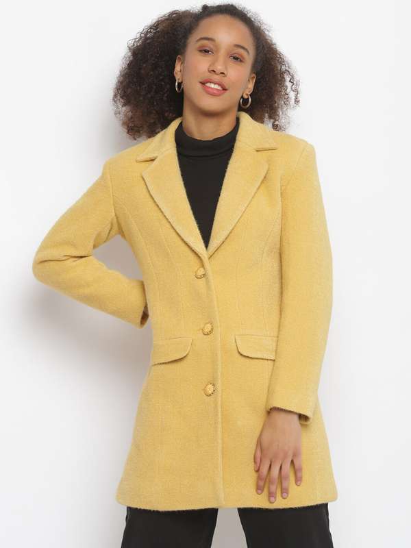 mustard overcoat