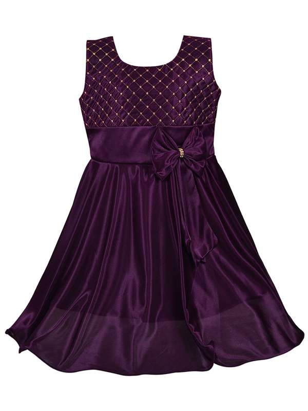 purple frock