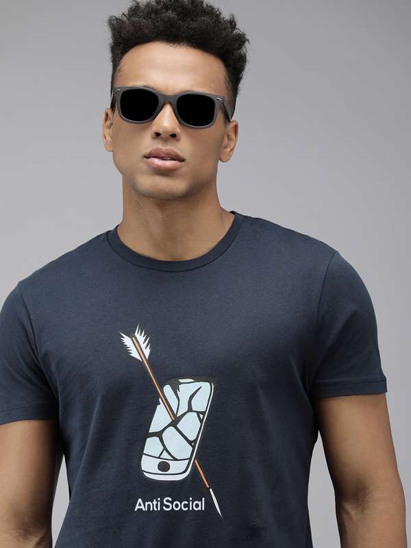 jack and jones solid t shirts