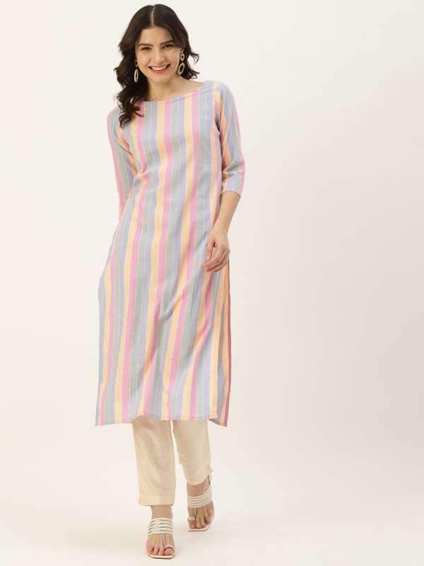 Multicolor kurtis online online