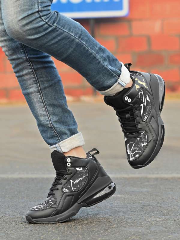 High ankle sales branded shoes