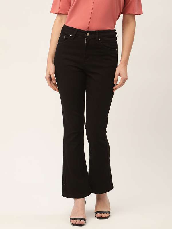 flared jeans myntra