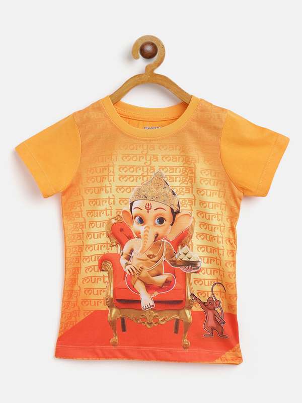 Ganesha Printed Tshirts - Buy Ganesha 