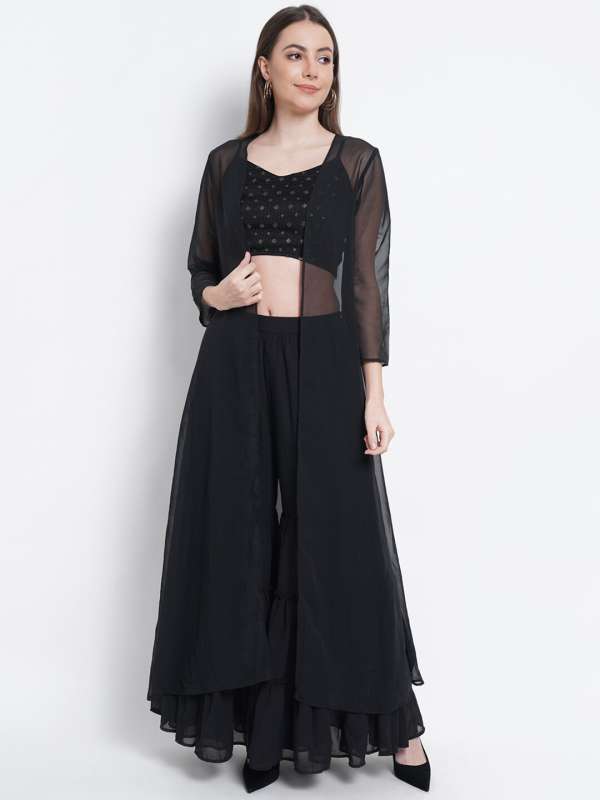 sharara suit myntra