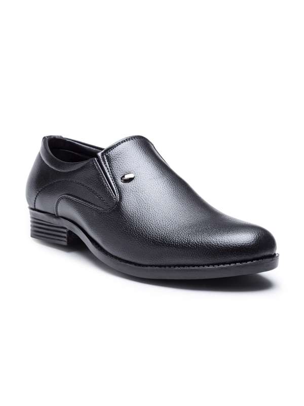 Action black formal sales shoes