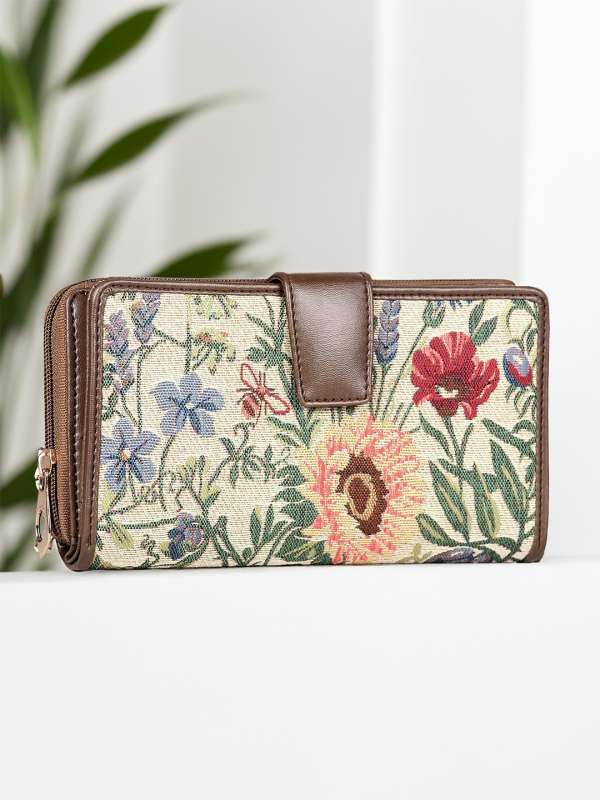 Floral wallets online hot sale