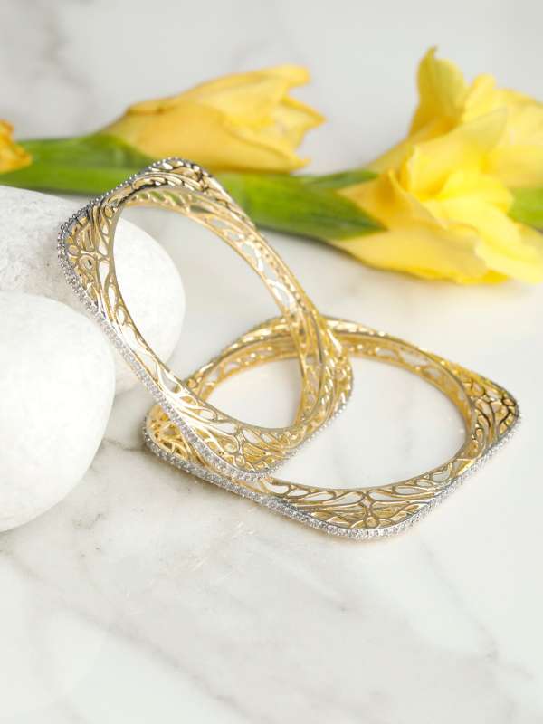 Square shaped bangles online top