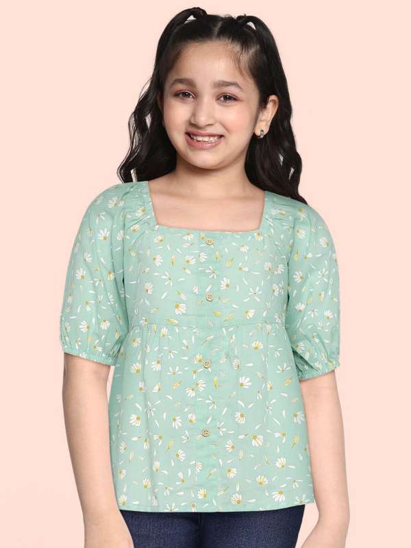 Kids shop bardot top
