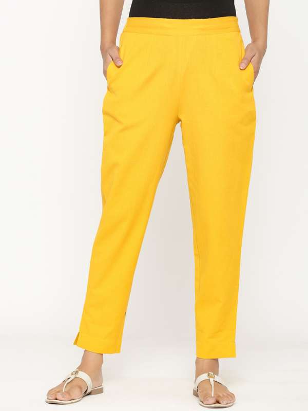 Buy Womens Yellow Trousers Online  Next UK