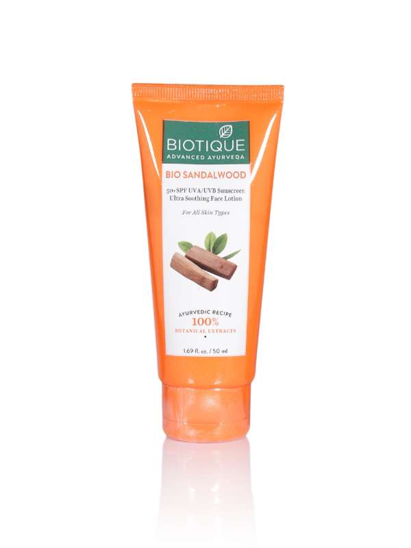 Buy Biotique Sunscreen Online in India Myntra