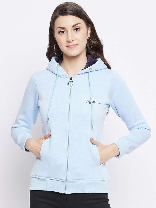 blue womens fleece