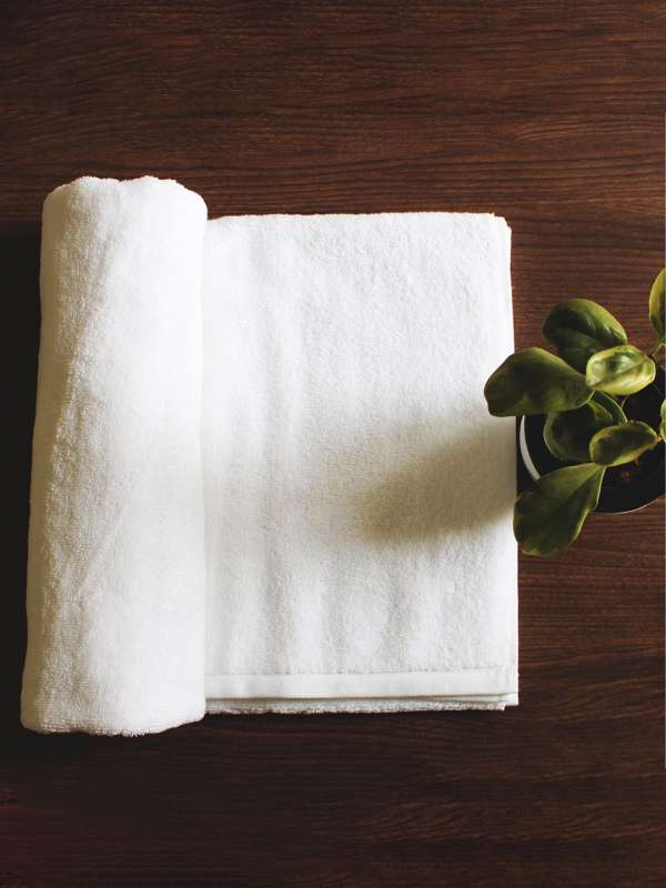 White outlet towels online