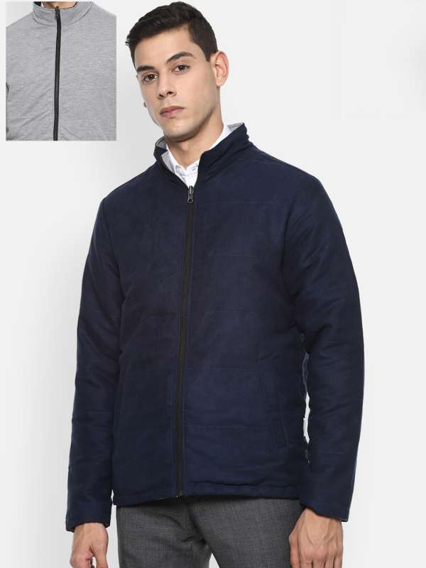 Van Heusen Grey Winter Jacket Buy Van Heusen Grey Winter Jacket online in India