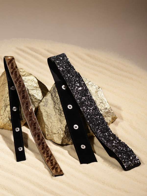 Silver deals women belt