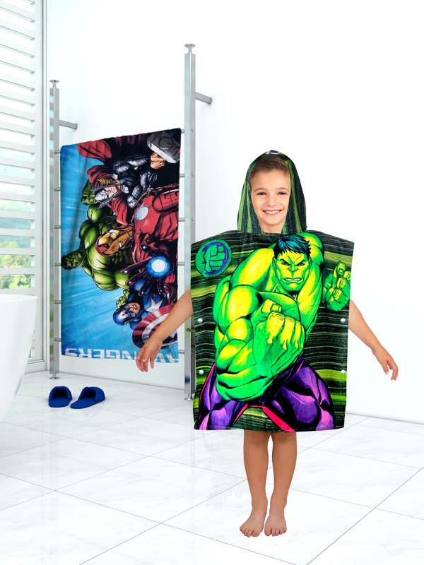 Marvel poncho 2025 towel