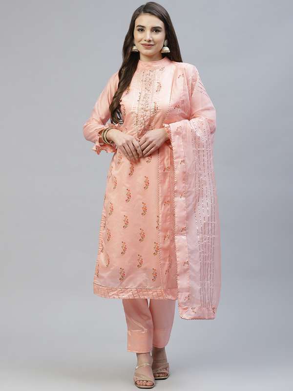 myntra churidar material